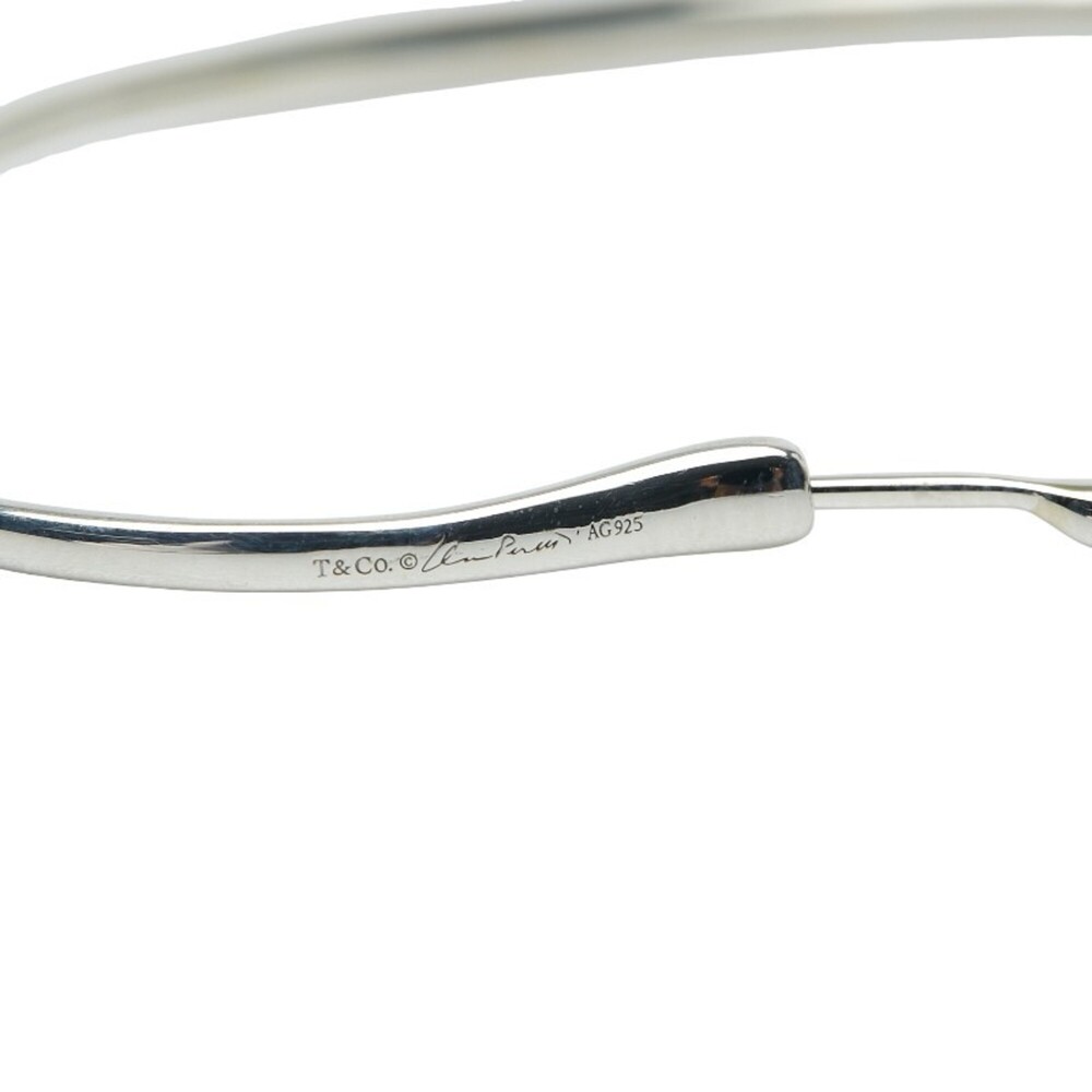 TIFFANY Silver Heart Earrings - Picture 4 of 6